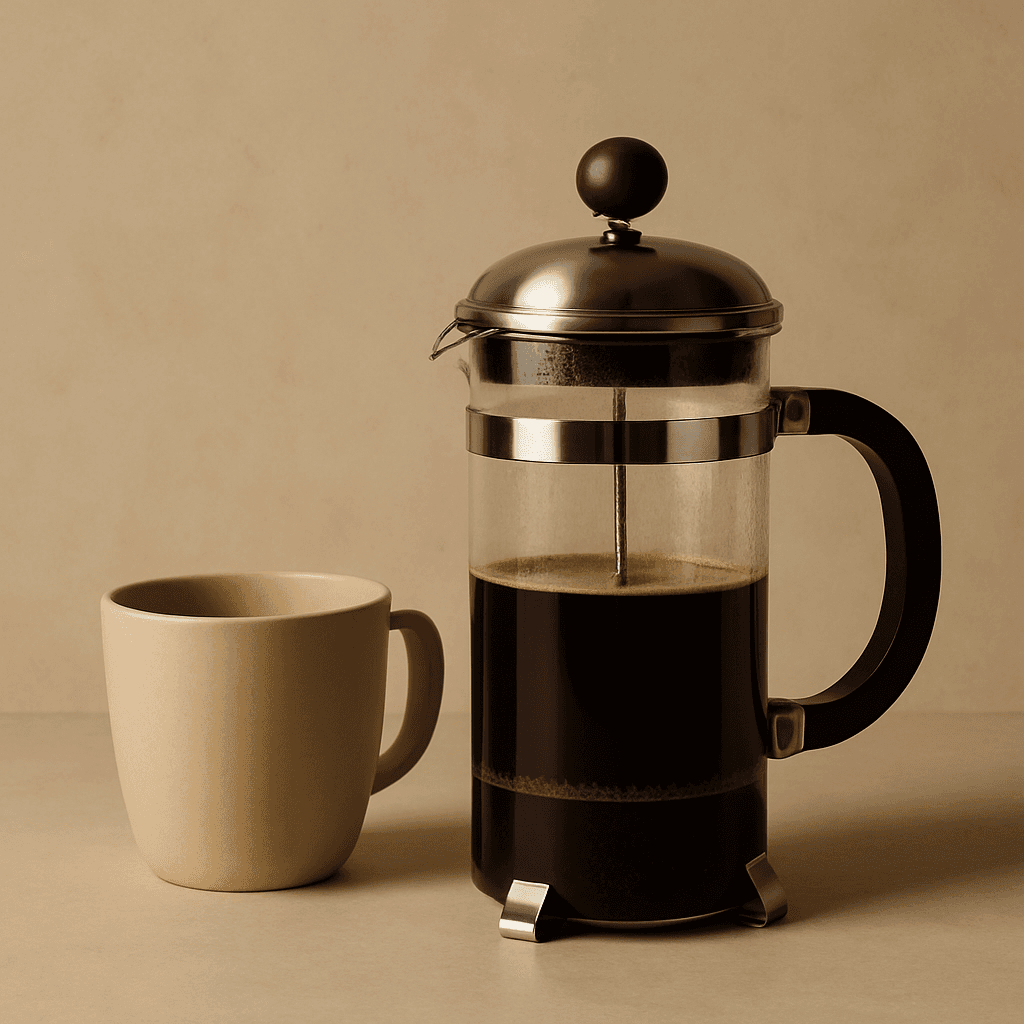 French Press Kahve Demleme