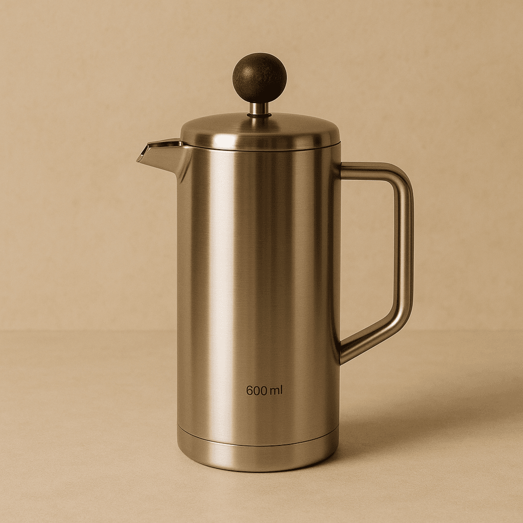 600 ml Paslanmaz Çelik French Press